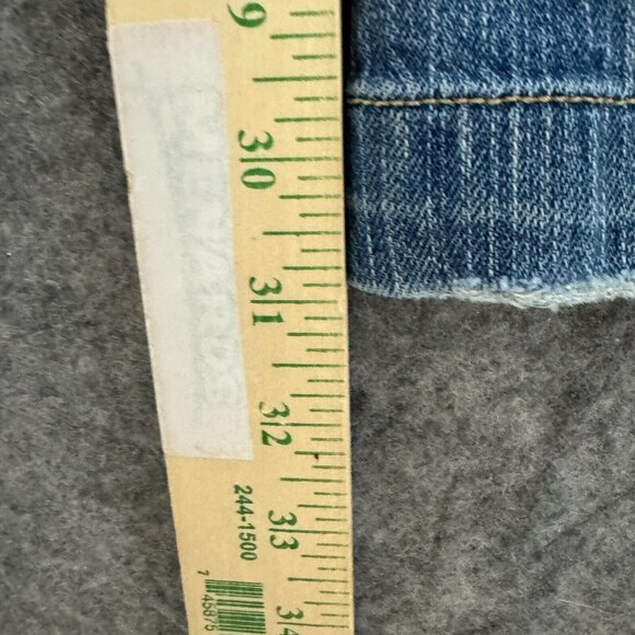 Gap Jeans Womens Size 12 Bootcut Flare Long and Lean Distressed Mid Rise Stretch - Picture 11 of 13